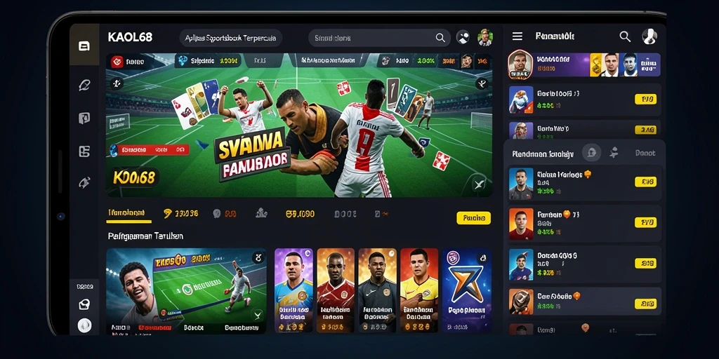 Tampilan gameplay KAOL68 dalam menjadikan taruhan olahraga lebih menarik.