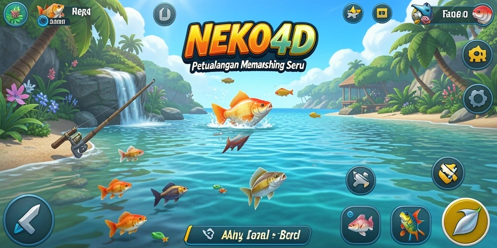 Tampilan gameplay NEKO4D yang menarik dan interaktif.