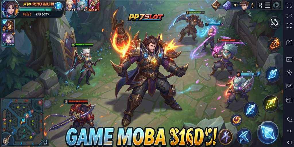 Tampilan gameplay seru PP7SLOT dengan aksi pertempuran yang intens.